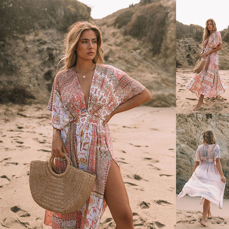 Spring Printing Dress