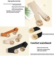 Metal Circle Hollow Belt