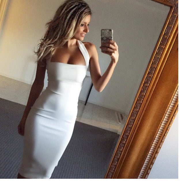 Halter sexy dress