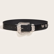 Unisex  Retro Butterfly Drill  Belt