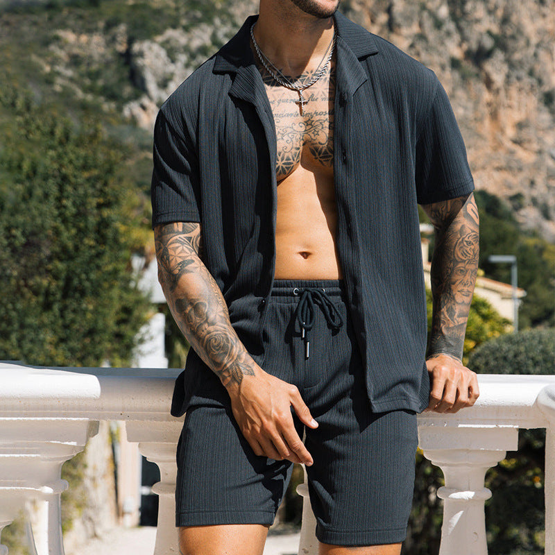 Trendy two-piece casual set