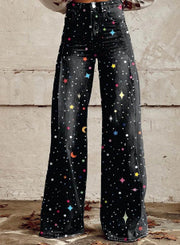 Women's Denim Casual Pants