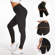 Women Bubble Textured Leggings