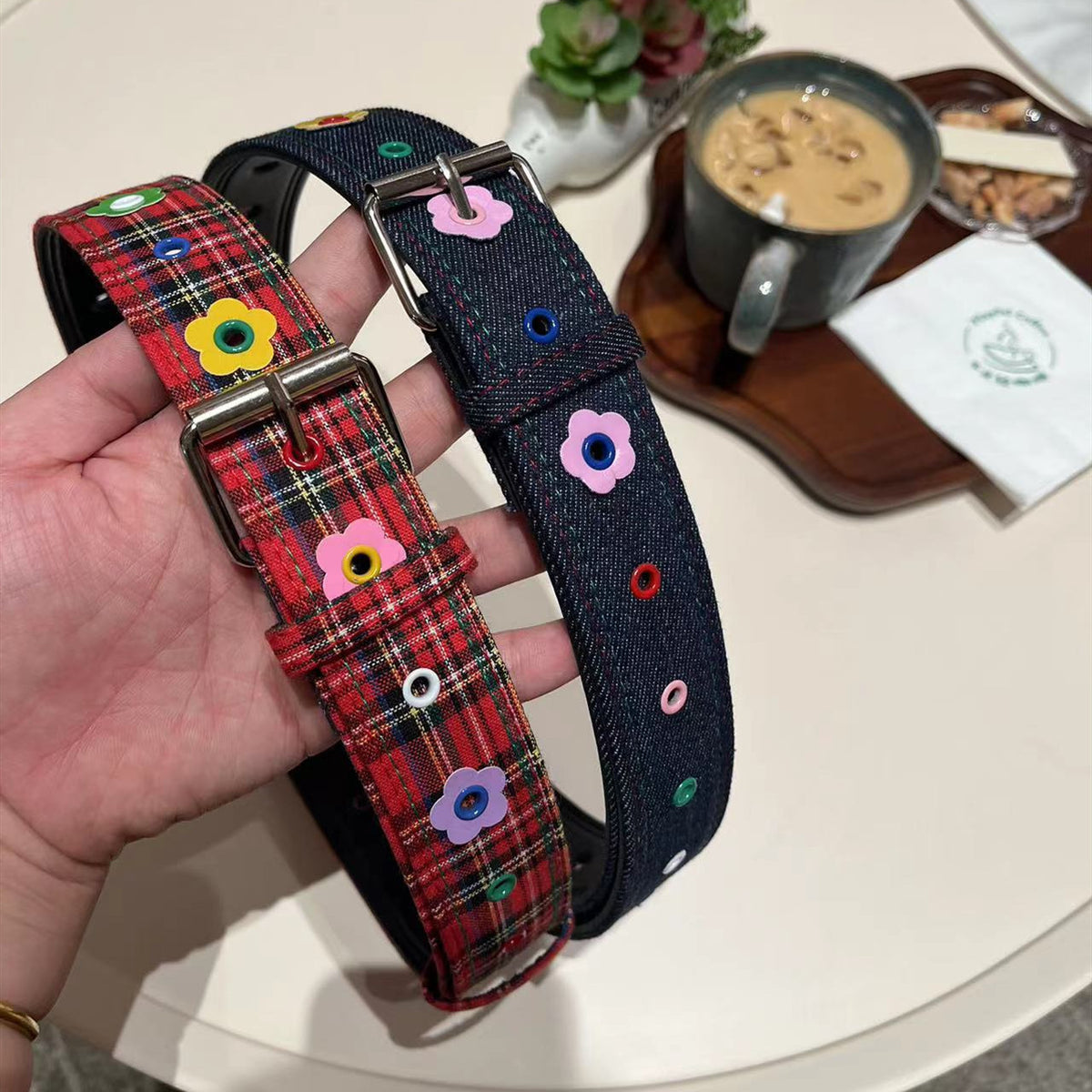 Dopamine Embossed Belt