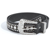 Rhinestone Hip Hop Belt
