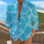 Men's Floral Print Shirt