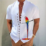 Men's Floral Print Shirt