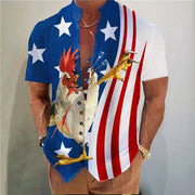 Men's Floral Print Shirt
