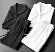 Leisure Top And Drawstring Trousers set
