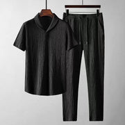 Leisure Top And Drawstring Trousers set