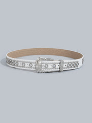 Rhinestone Hip Hop Belt