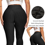 Women Bubble Textured Leggings