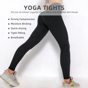 Women Bubble Textured Leggings