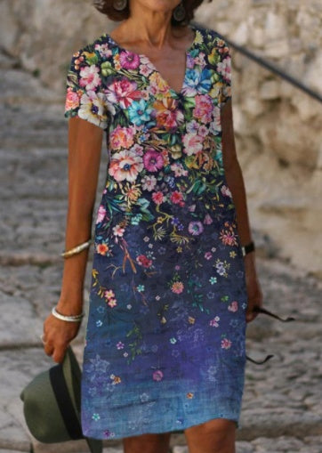 chic cotton-blend blouse