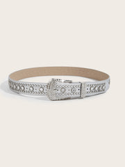 Rhinestone Hip Hop Belt