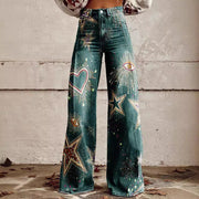 Women's Denim Casual Pants